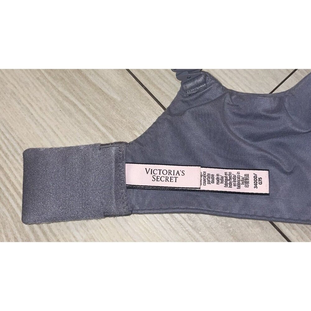 Victorias Secret Body By Victoria Lined Perfect Coverage Bra UW Womens 34DDD - Picture 6 of 7